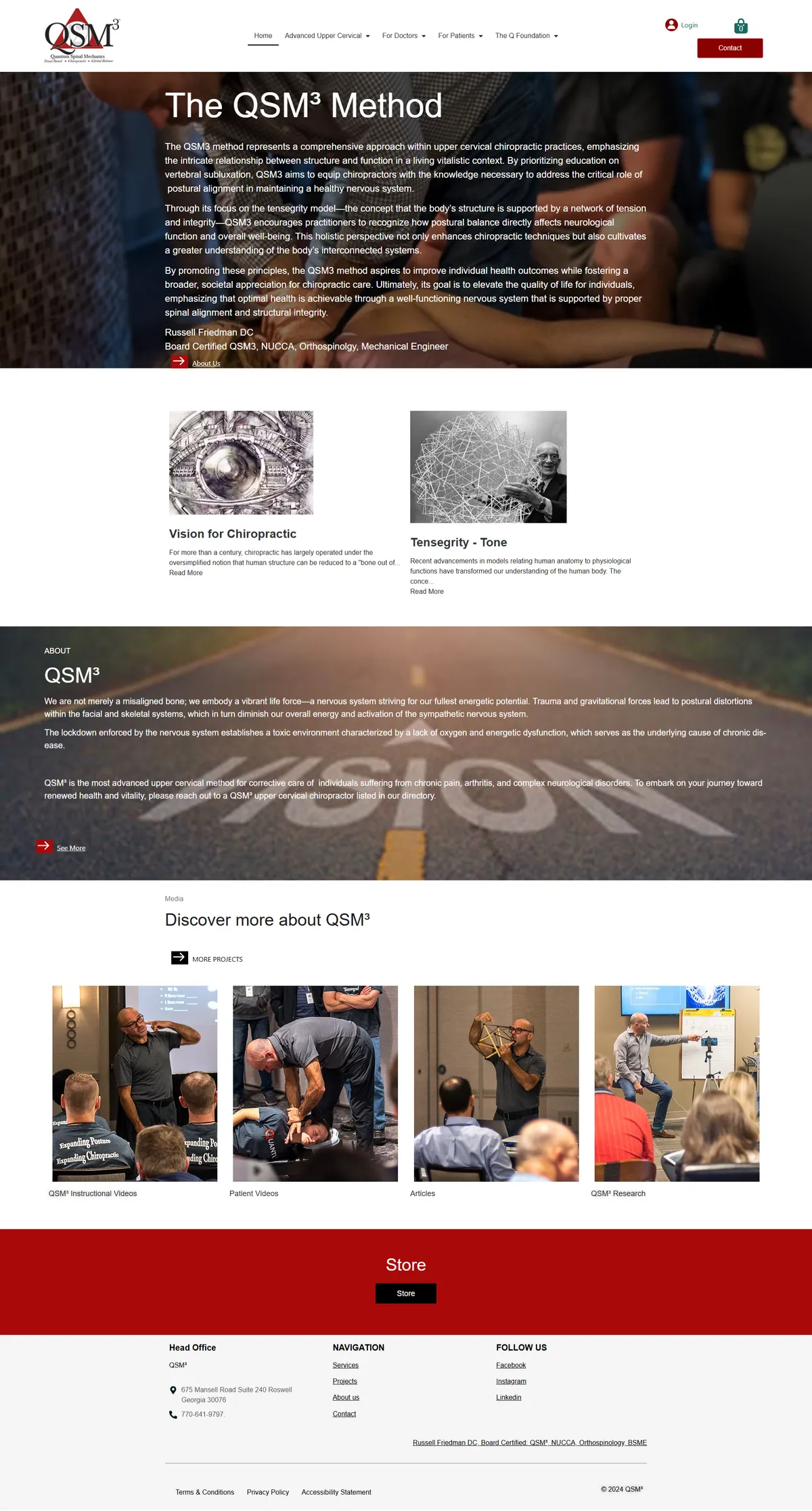QSM3 — full page screenshot
